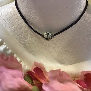 2/$14.00 Soccer Ball Necklace